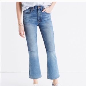 Madewell Retro Crop Bootcut Jeans